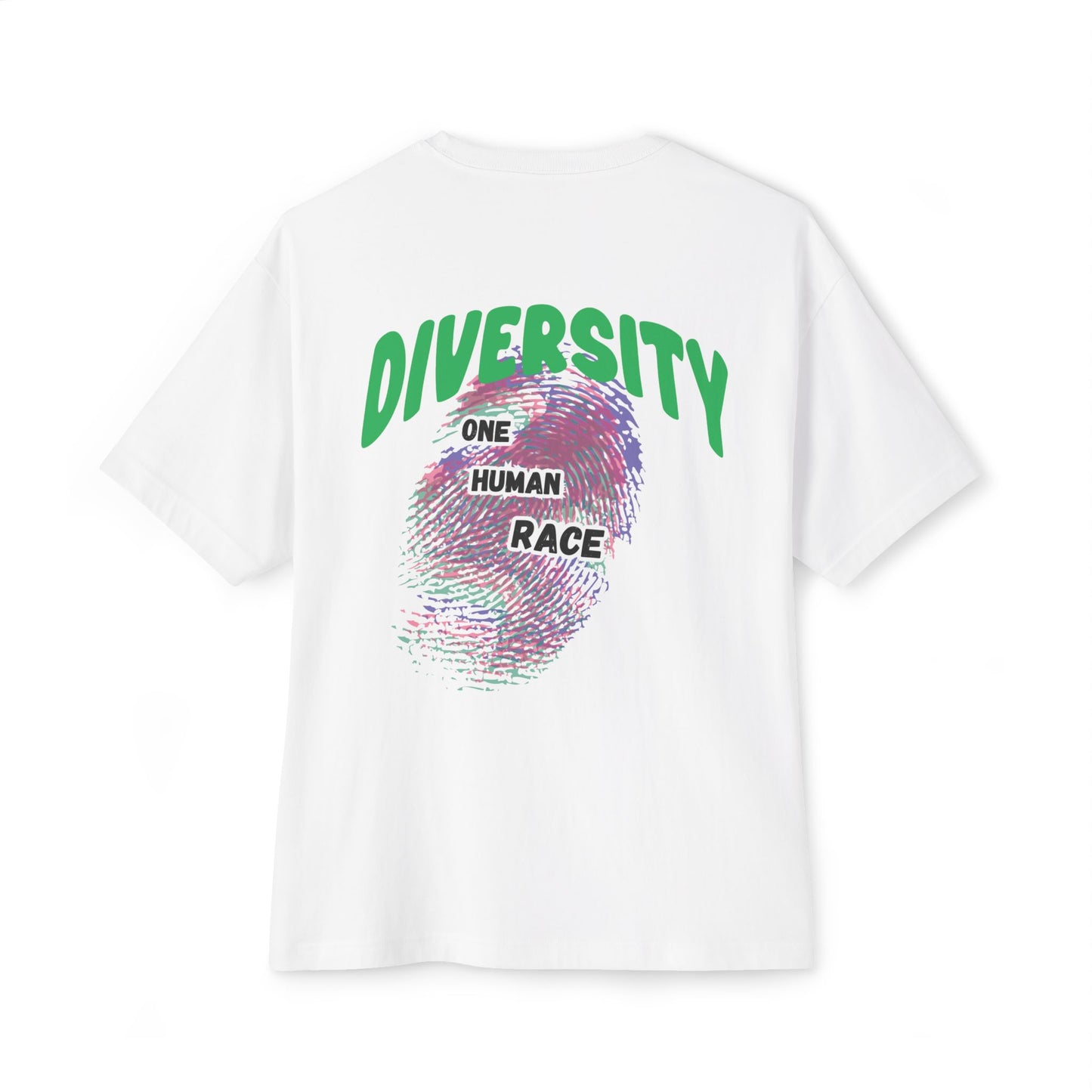 Diversity One Human Race fingerprint tee | T-Shirt