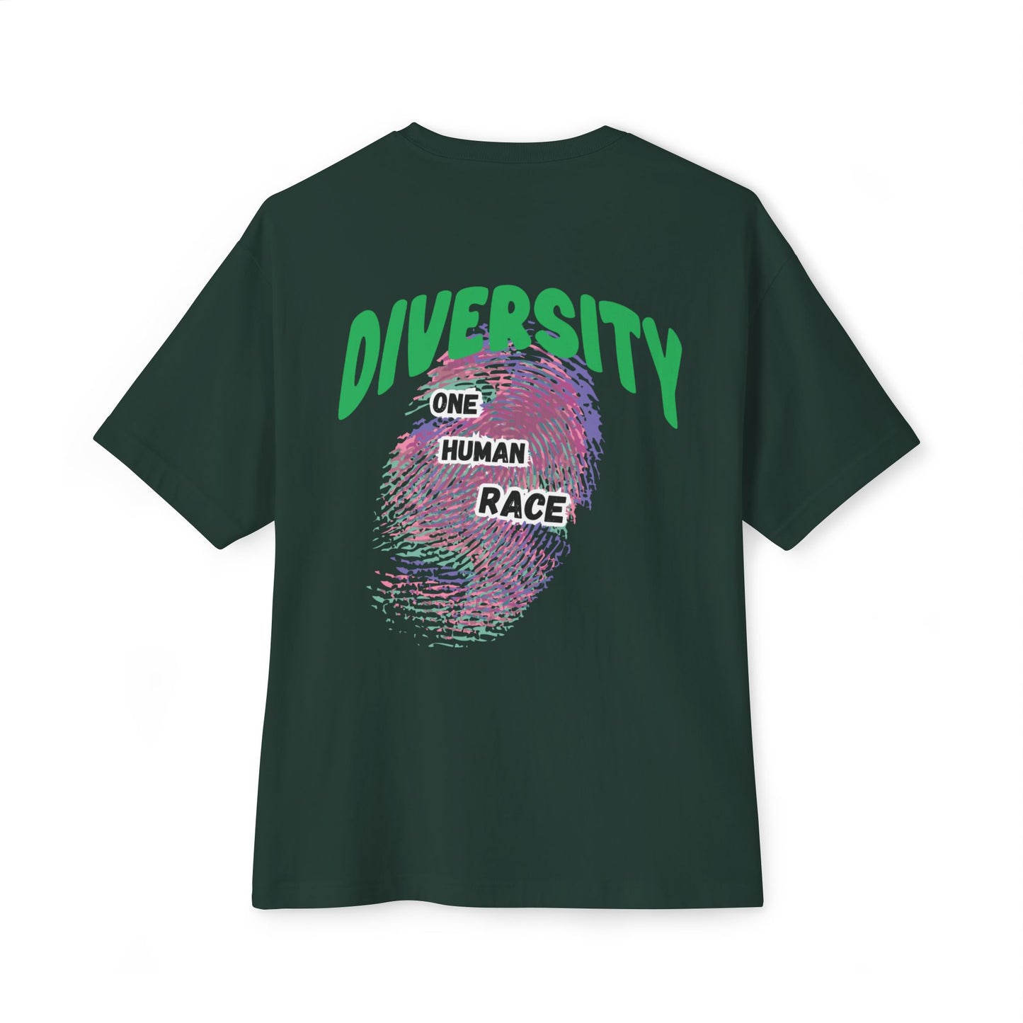 Diversity One Human Race fingerprint tee | T-Shirt