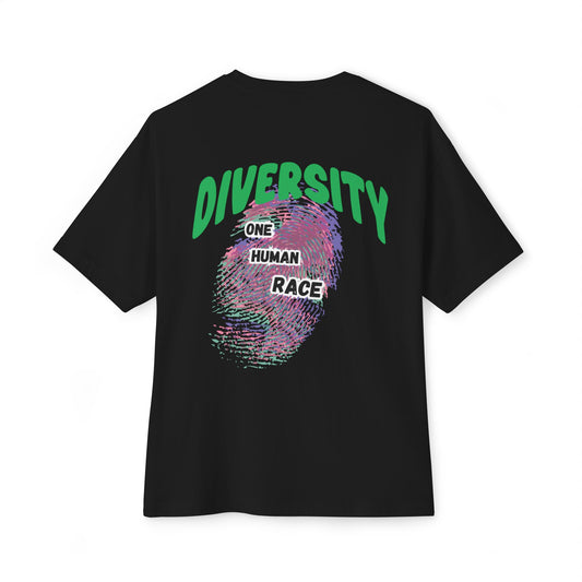 Diversity One Human Race fingerprint tee | T-Shirt